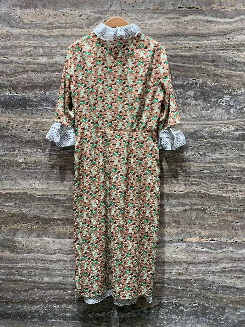 Muted Bloom Flowy Maxi Dress
