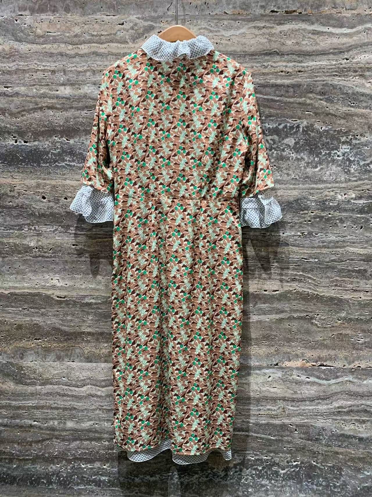 Muted Bloom Flowy Maxi Dress