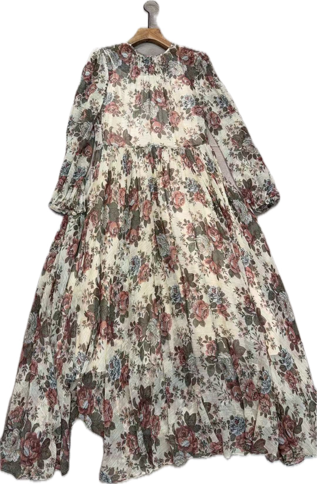 Long Sleeve Floral Maxi Dress