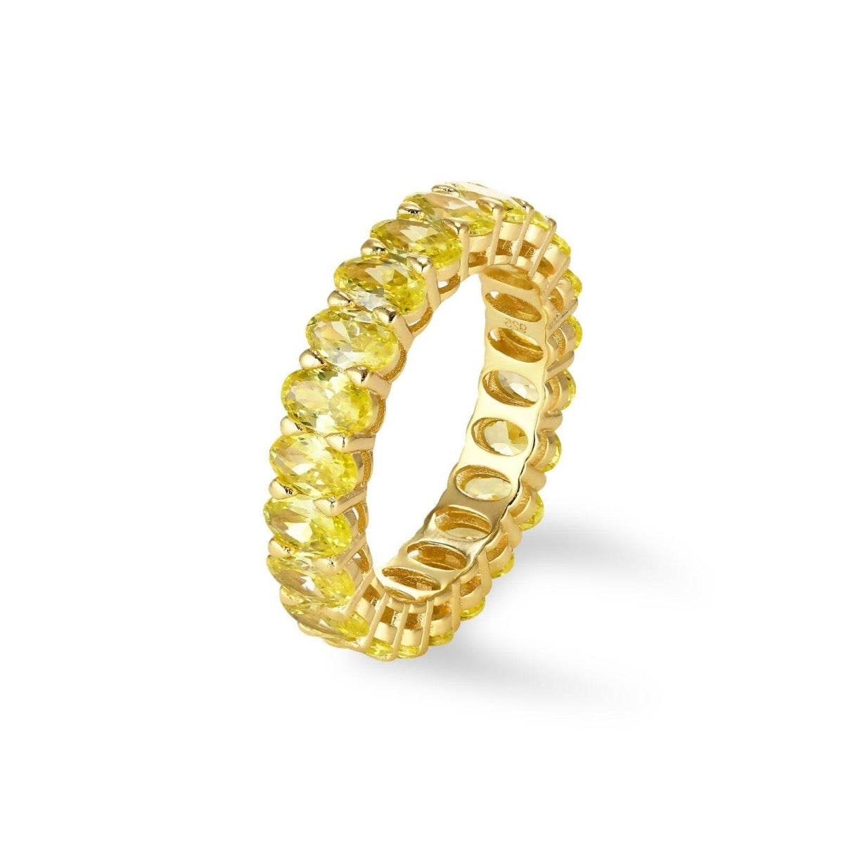 Oval Cut Eternity Band